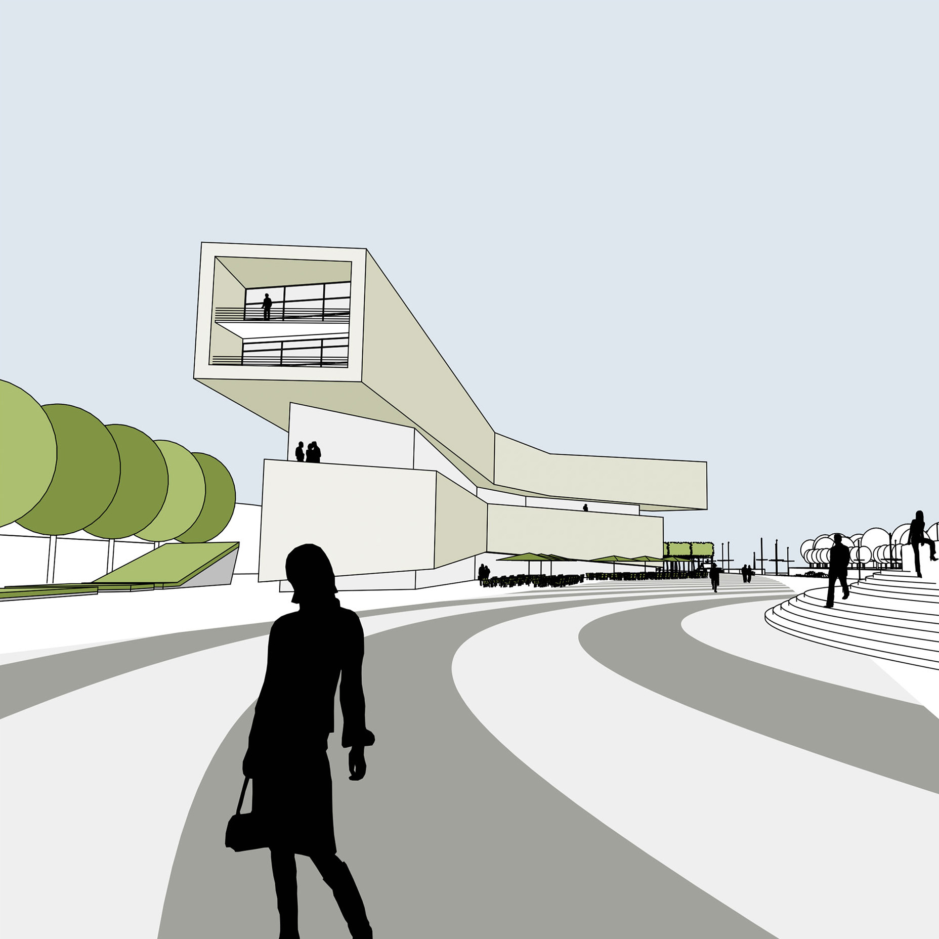 stadt_hafen – weitere Projektansicht in Düsseldorf